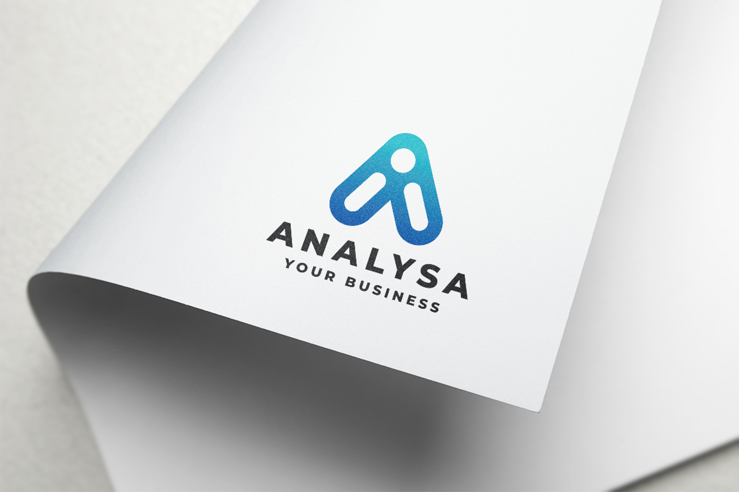 Analyssa Letter A - Abstract Arrow Ascent Logo product image 1