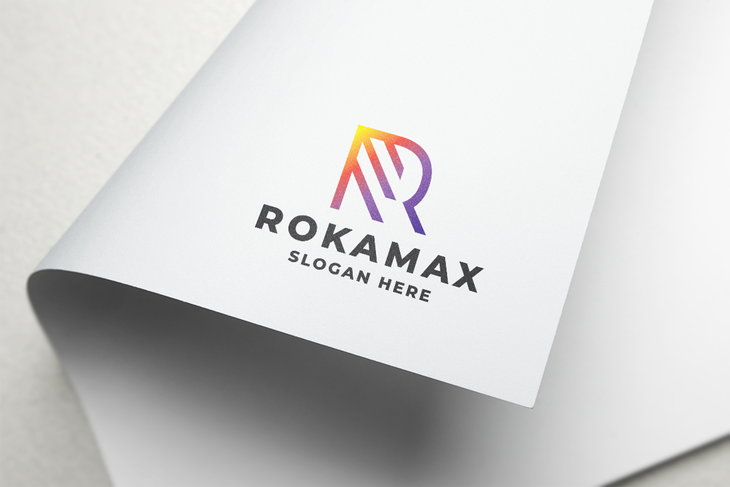 Vibrant Gradient Letter R Logo Design product image 1