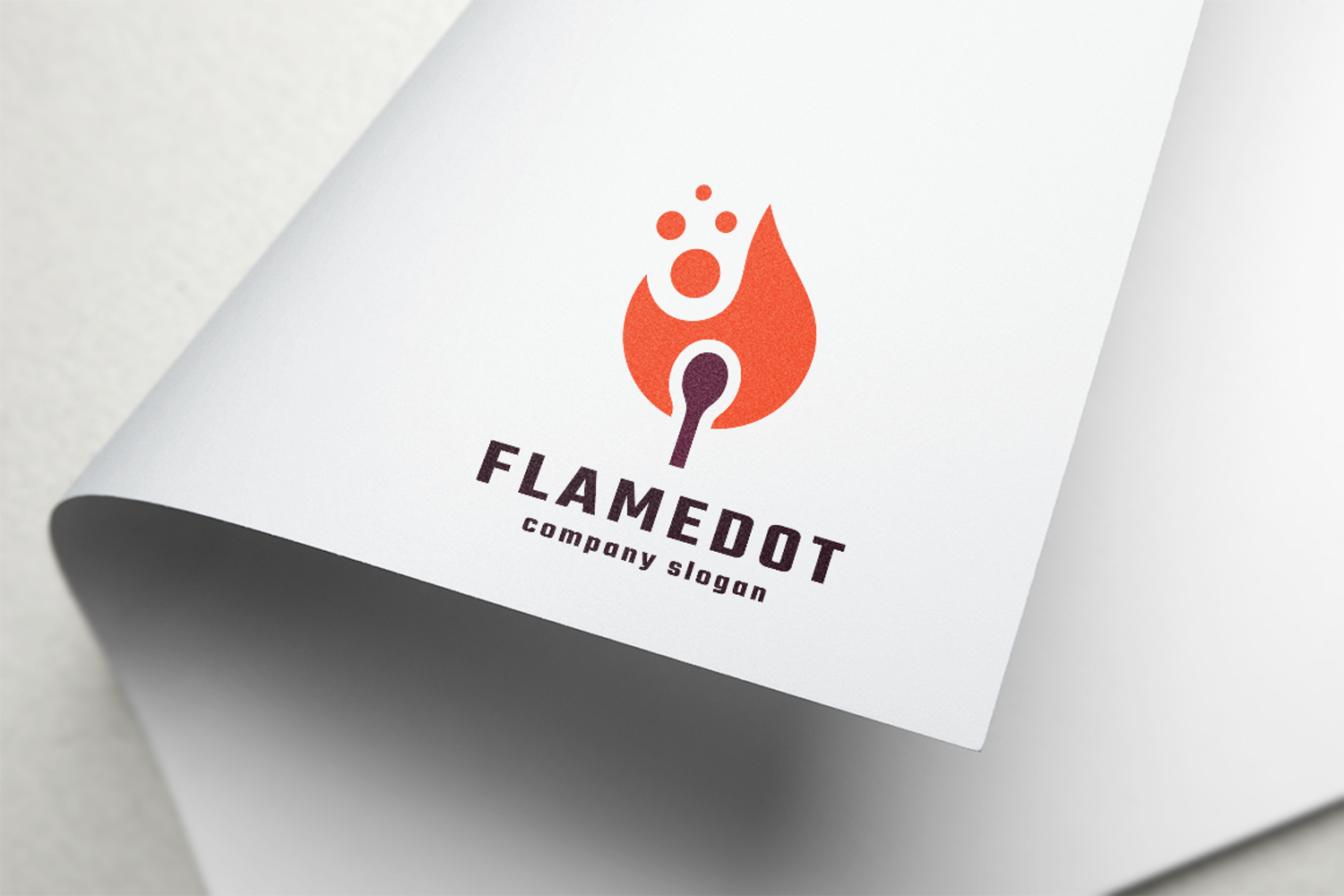 Flame Dot Logo product image 1