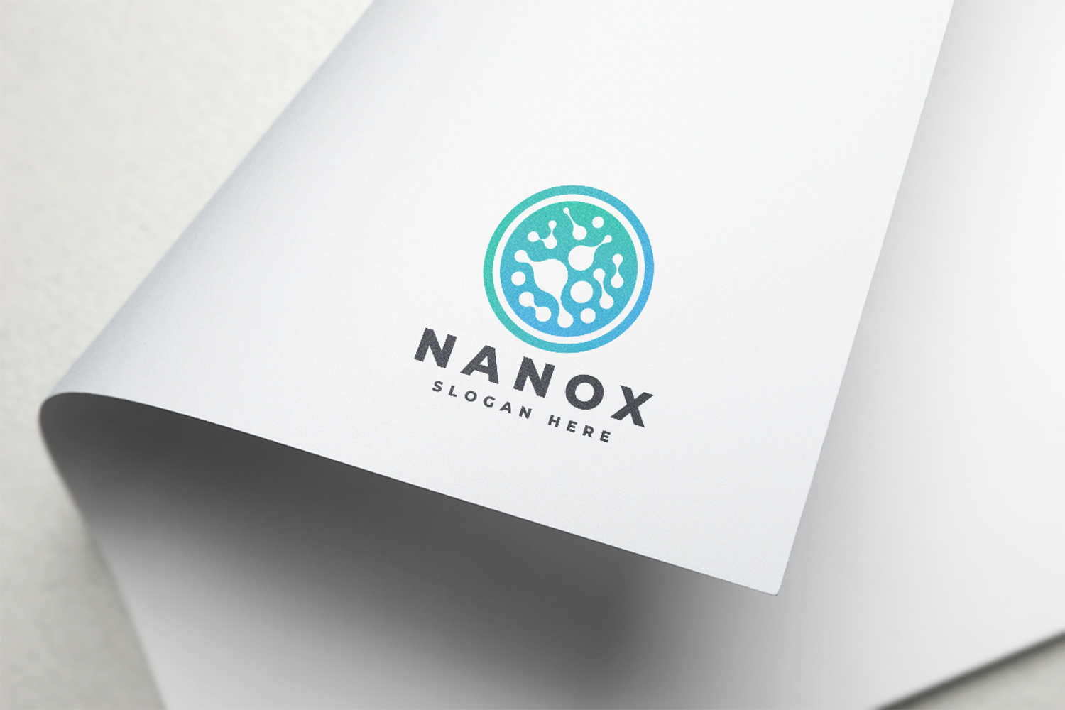 Nanox Molecular Circle Logo product image 1