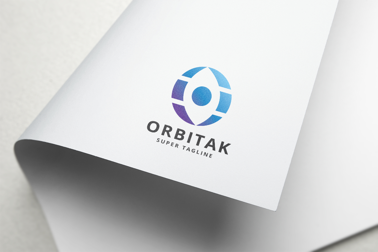 Orbitak Letter O - Modern Orbit & Connectivity Tech Logo product image 1