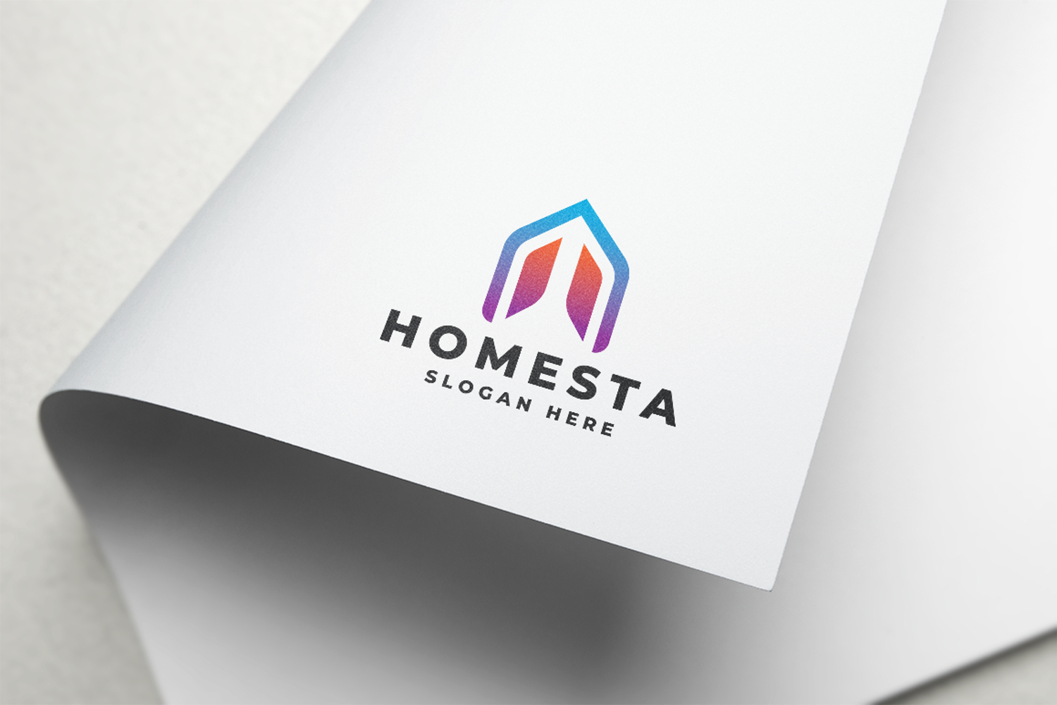Modern Gradient House/Roof Logo product image 1