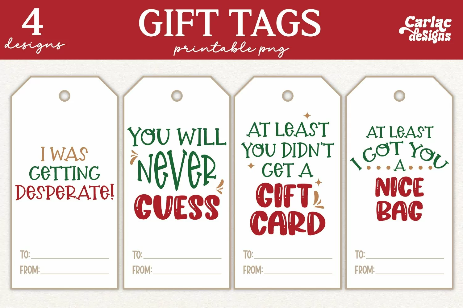 Funny Christmas Gift Tags