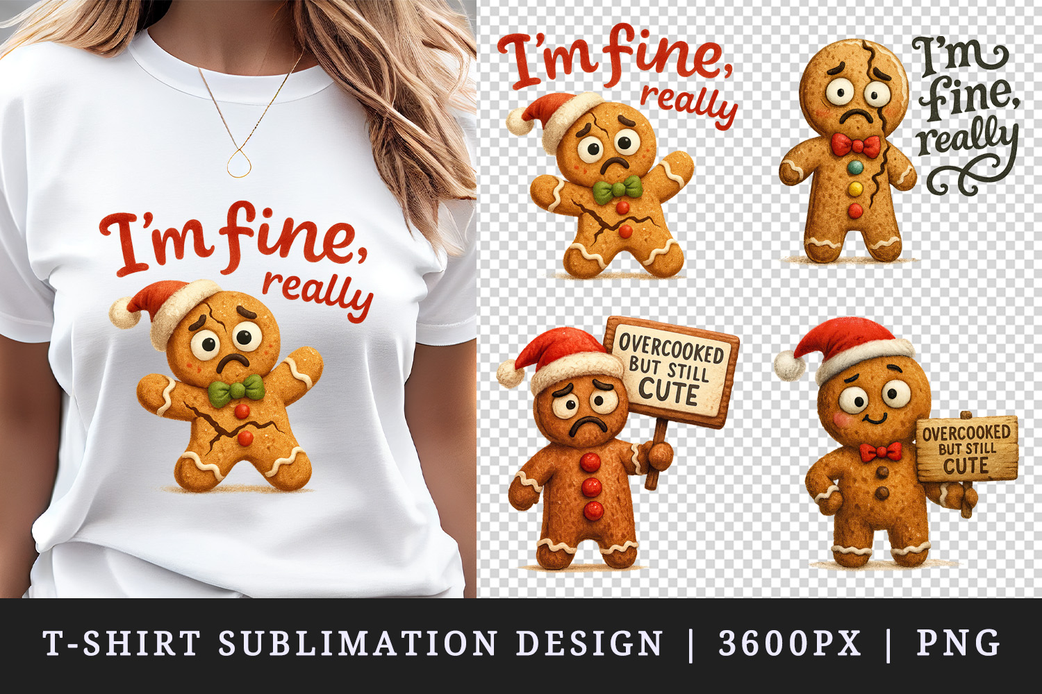 Funny Christmas t-shirt printable sublimation design png product image 1