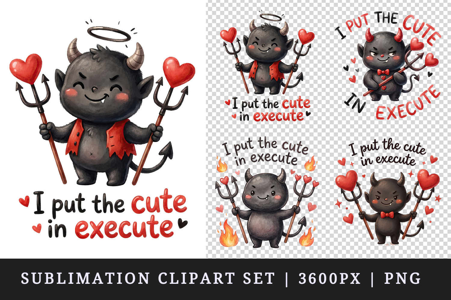 Funny Quote clipart printable sublimation design png product image 1