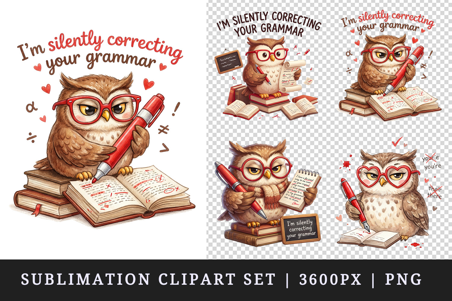 Funny Quote clipart printable sublimation design png product image 1