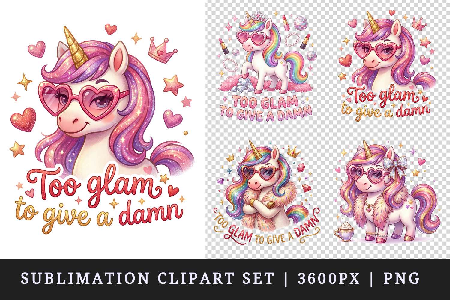 Funny Quote clipart printable sublimation design png product image 1