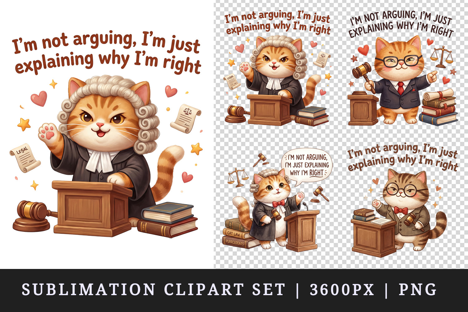Funny Quote clipart printable sublimation design png product image 1