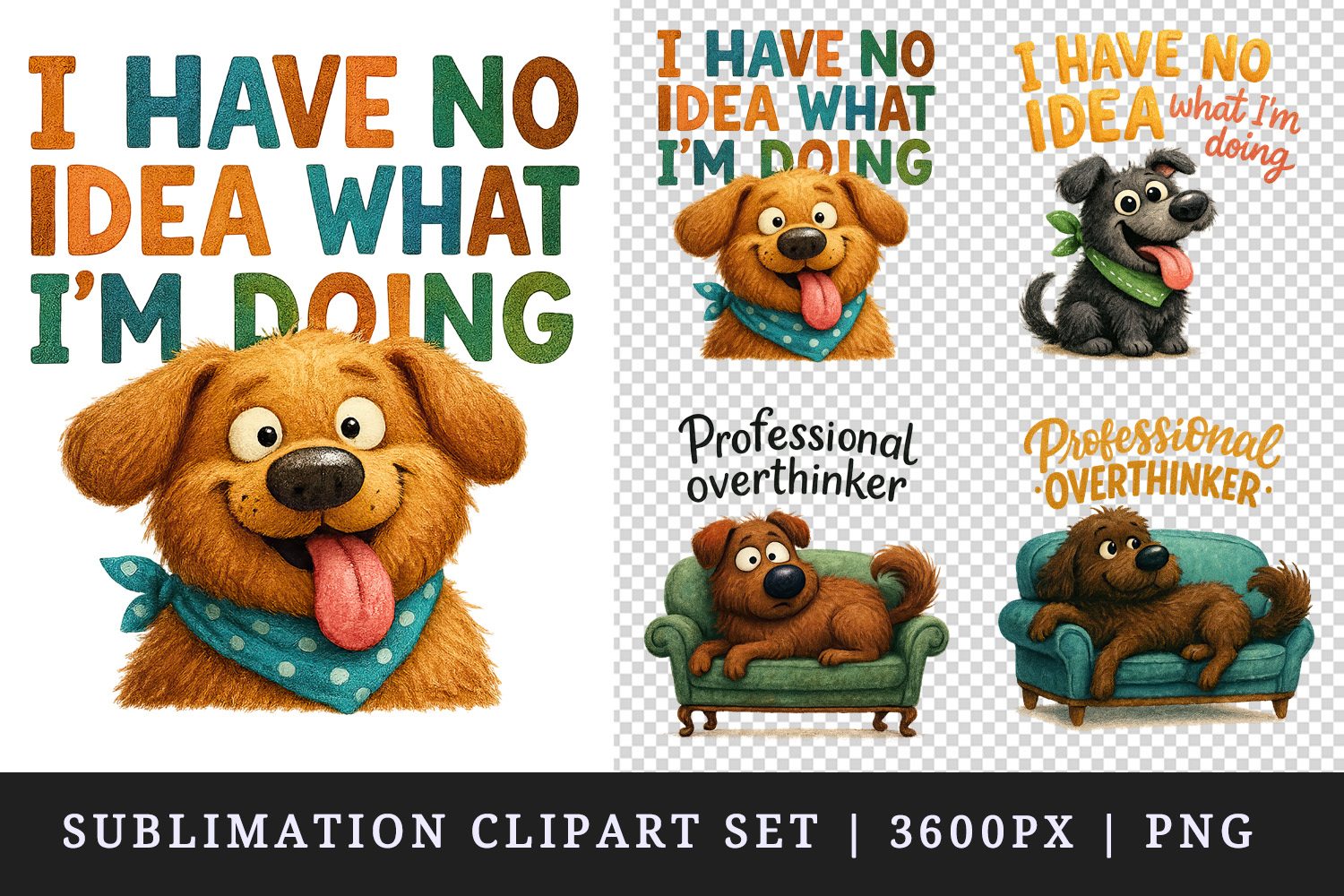 Funny Quotes clipart printable sublimation design png product image 1