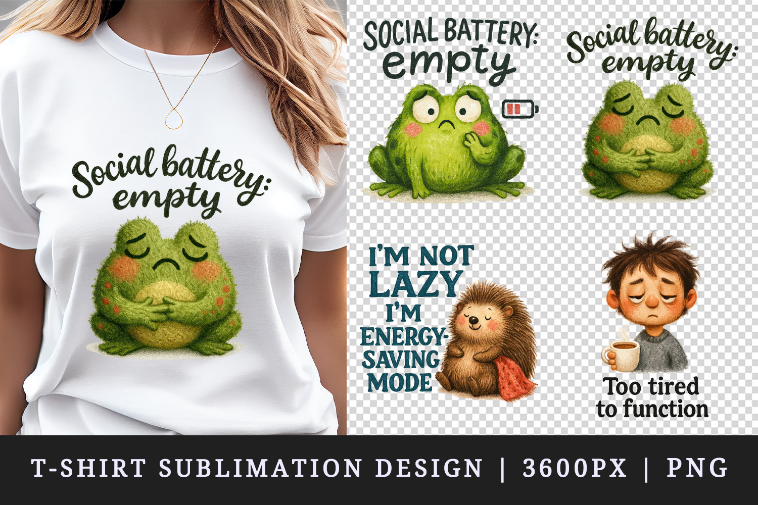 Funny Quotes t-shirt printable sublimation design png product image 1