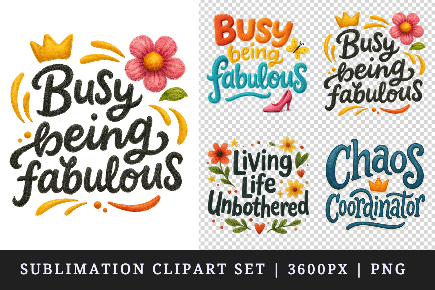 Funny Sassy Quote clipart printable sublimation design png product image 1