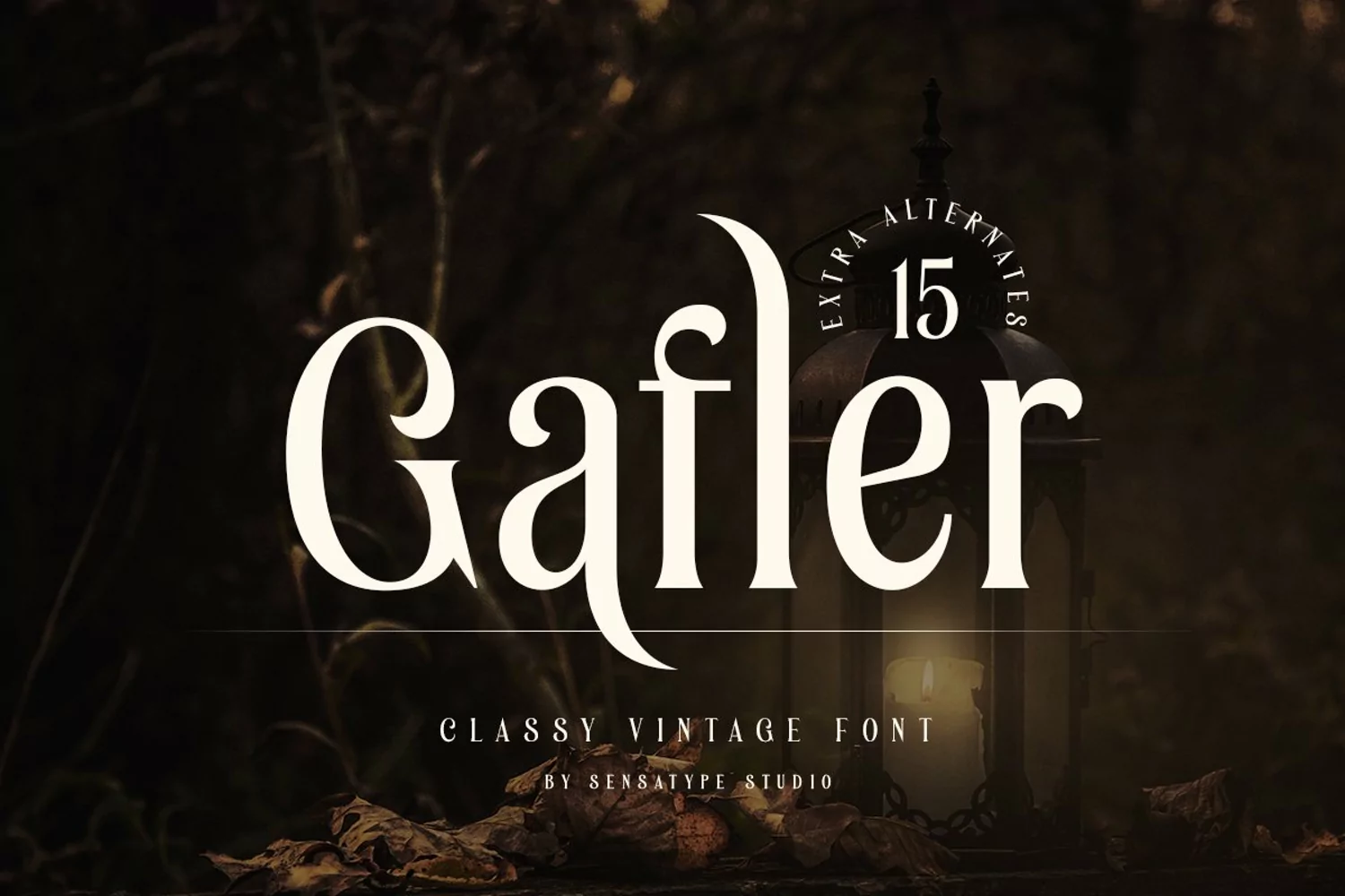 Gafler - Classy Vintage Font product image 1
