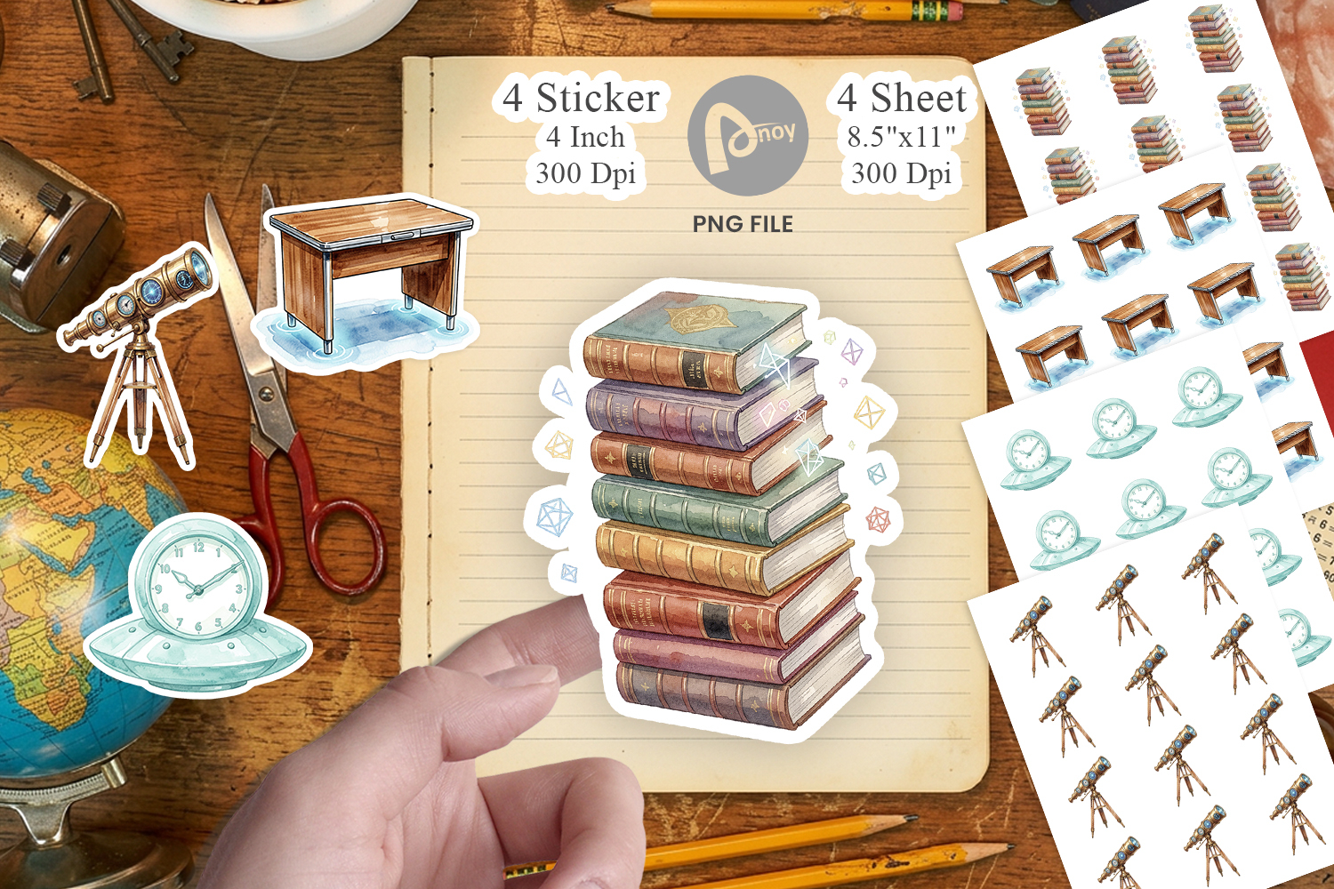 Galactic Classroom Decor Sticker product image 1