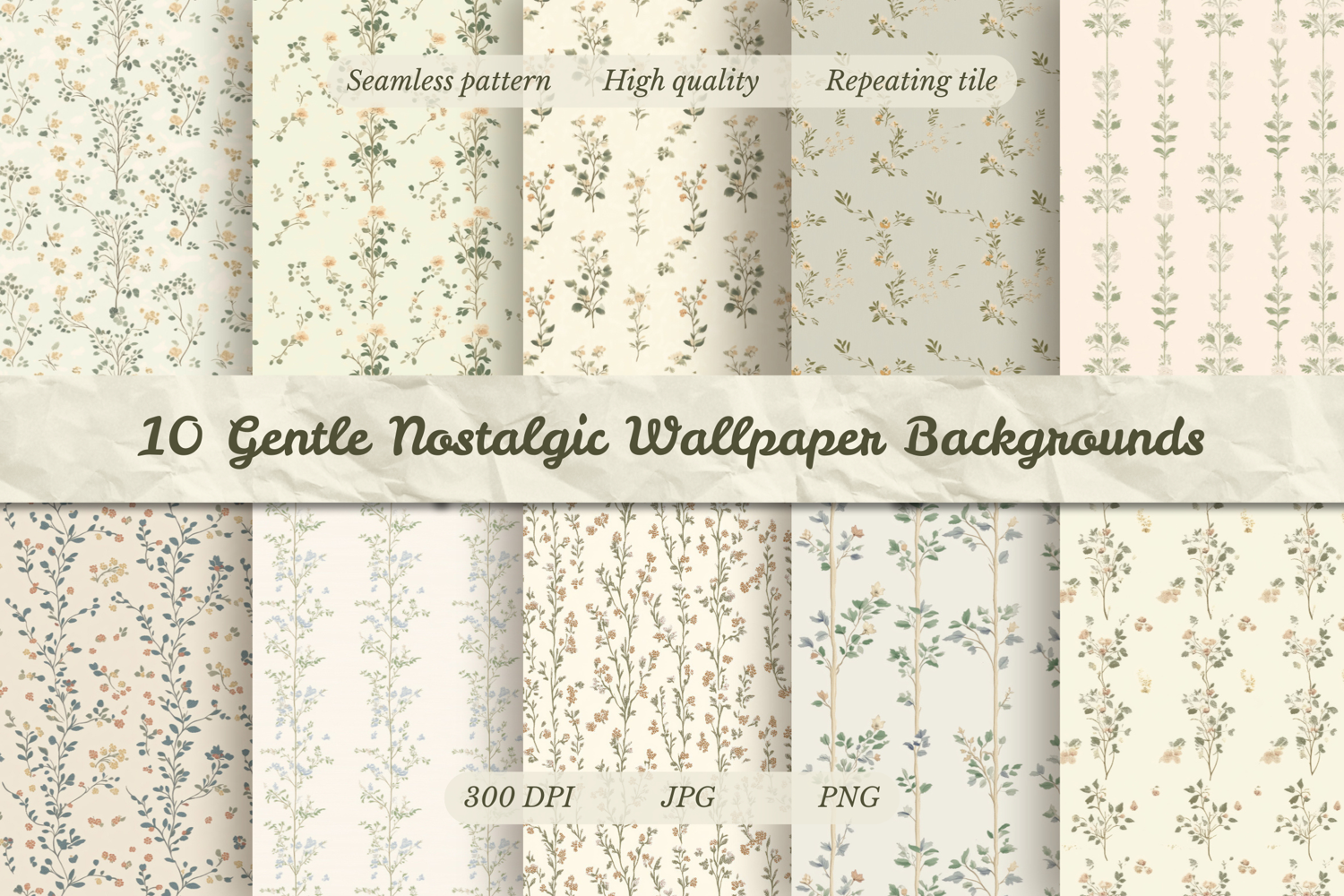 Gentle Nostalgic Wallpaper Backgrounds product image 1