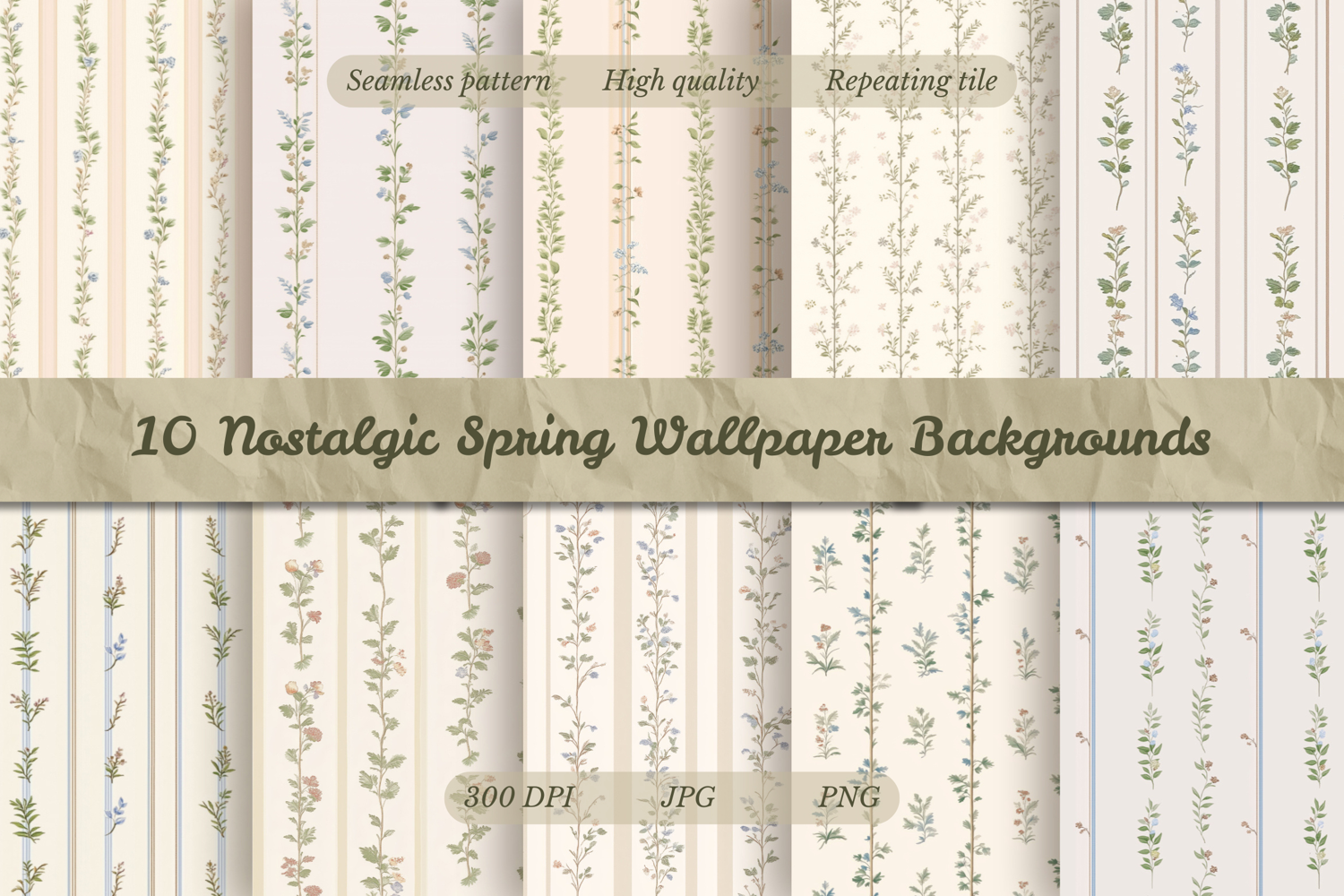 Nostalgic Spring Wallpaper Backgrounds product image 1