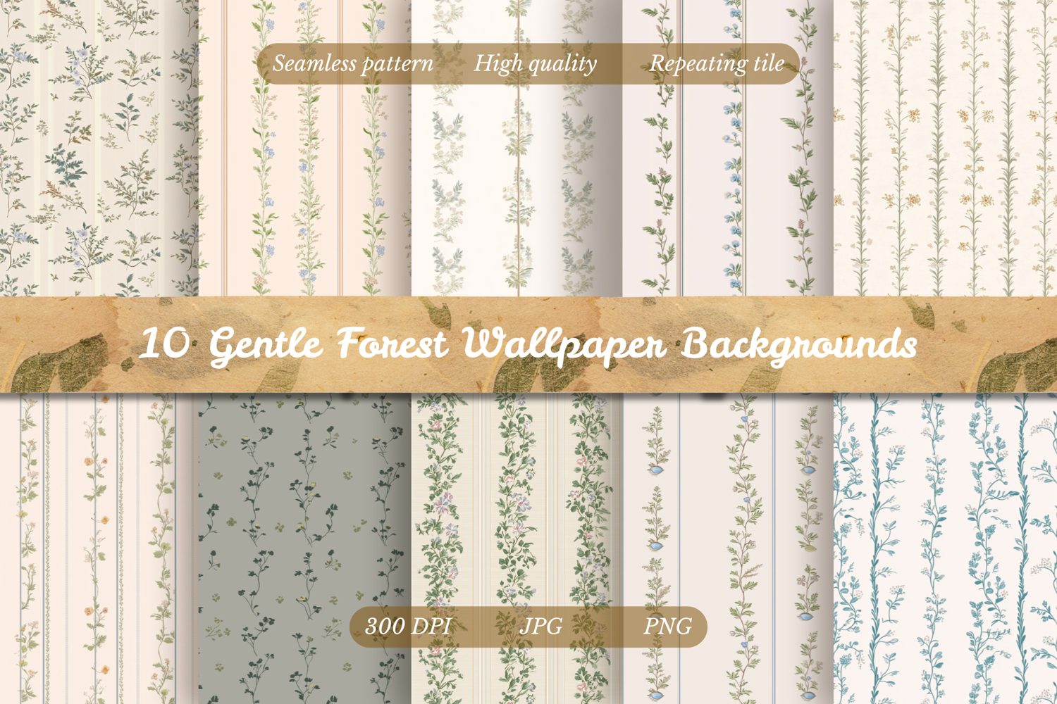 Gentle forest Wallpaper Backgrounds product image 1