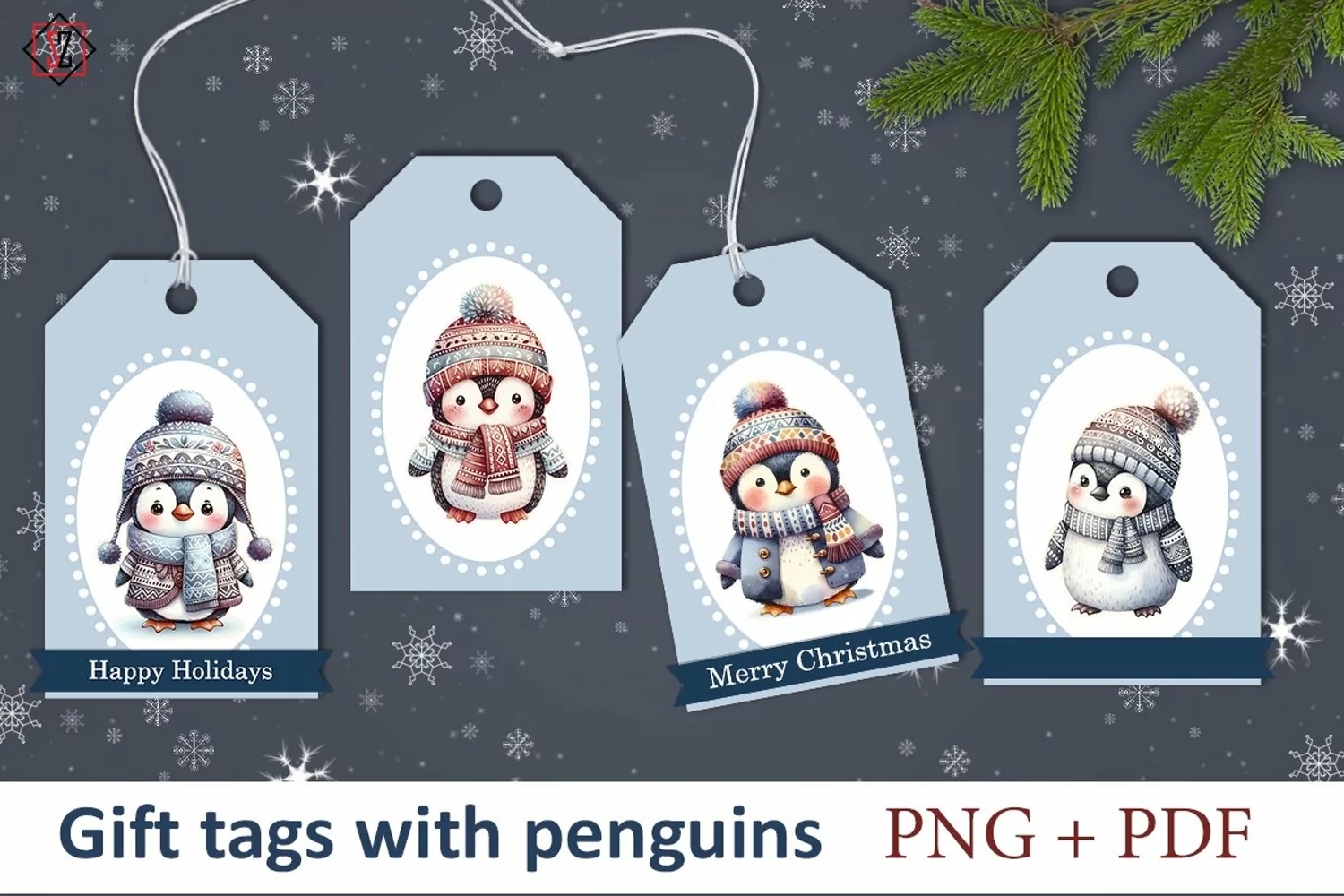 Penguin Gift Tags product image 1