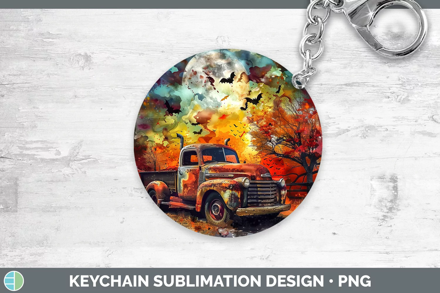 GorgeousGothic Keychain design.