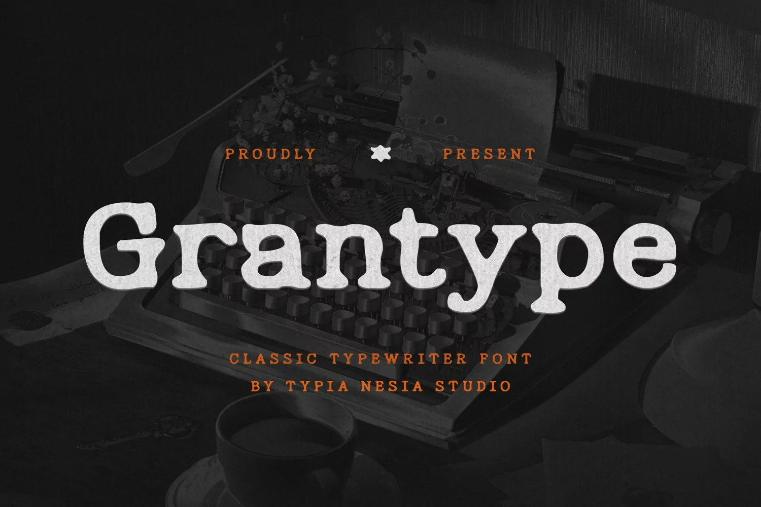 Grantype - Classic Typewriter Font product image 1