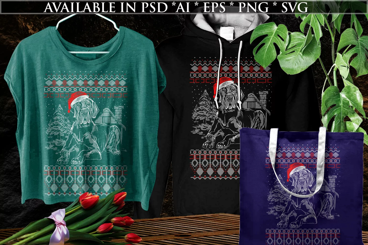 Great dane|ugly christmas sweater | dog ugly christmas product image 1