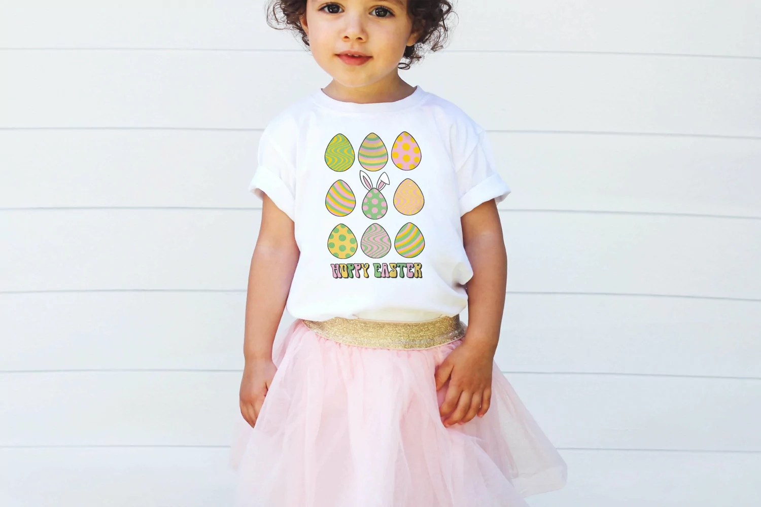 Groovy hoppy easter PNG