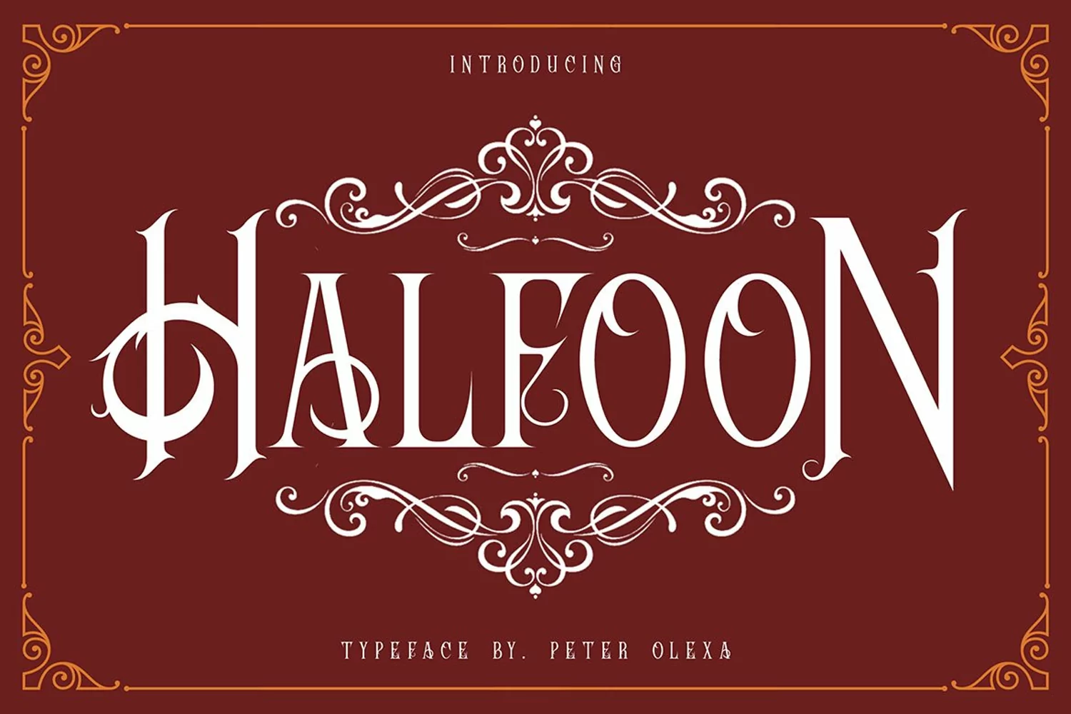 Halfmoon - Vintage Serif Font product image 1