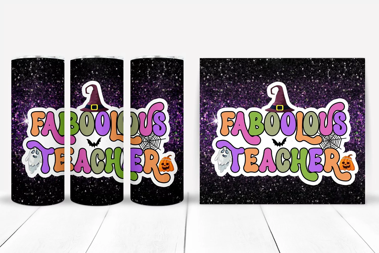 HALLOWEEN TUMBLER SUBLIMATION I HALLOWEEN TUMBLER WRAP PNG I HALLOWEEN TEACHER TUMBLER WRAP