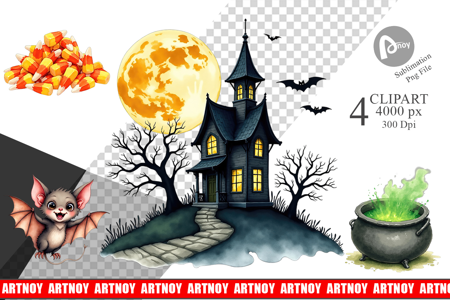 Halloween Wonders Clipart product image 1