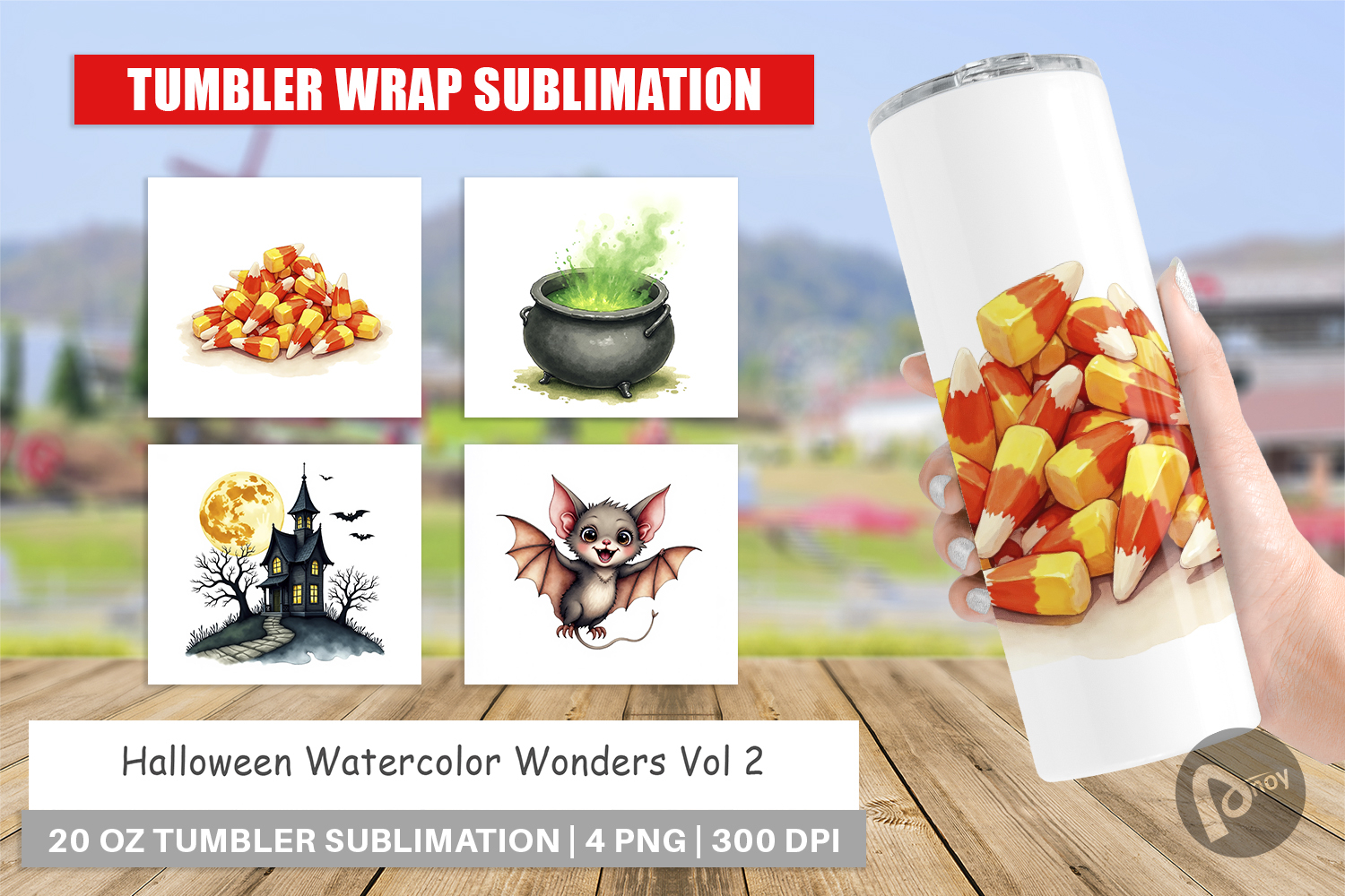 Halloween Wonders Tumbler product image 1