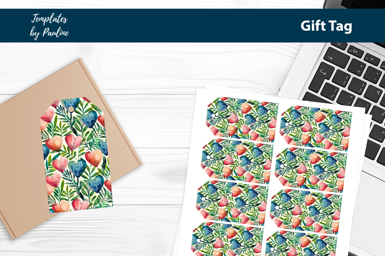 Heart Printable Heart Product Label