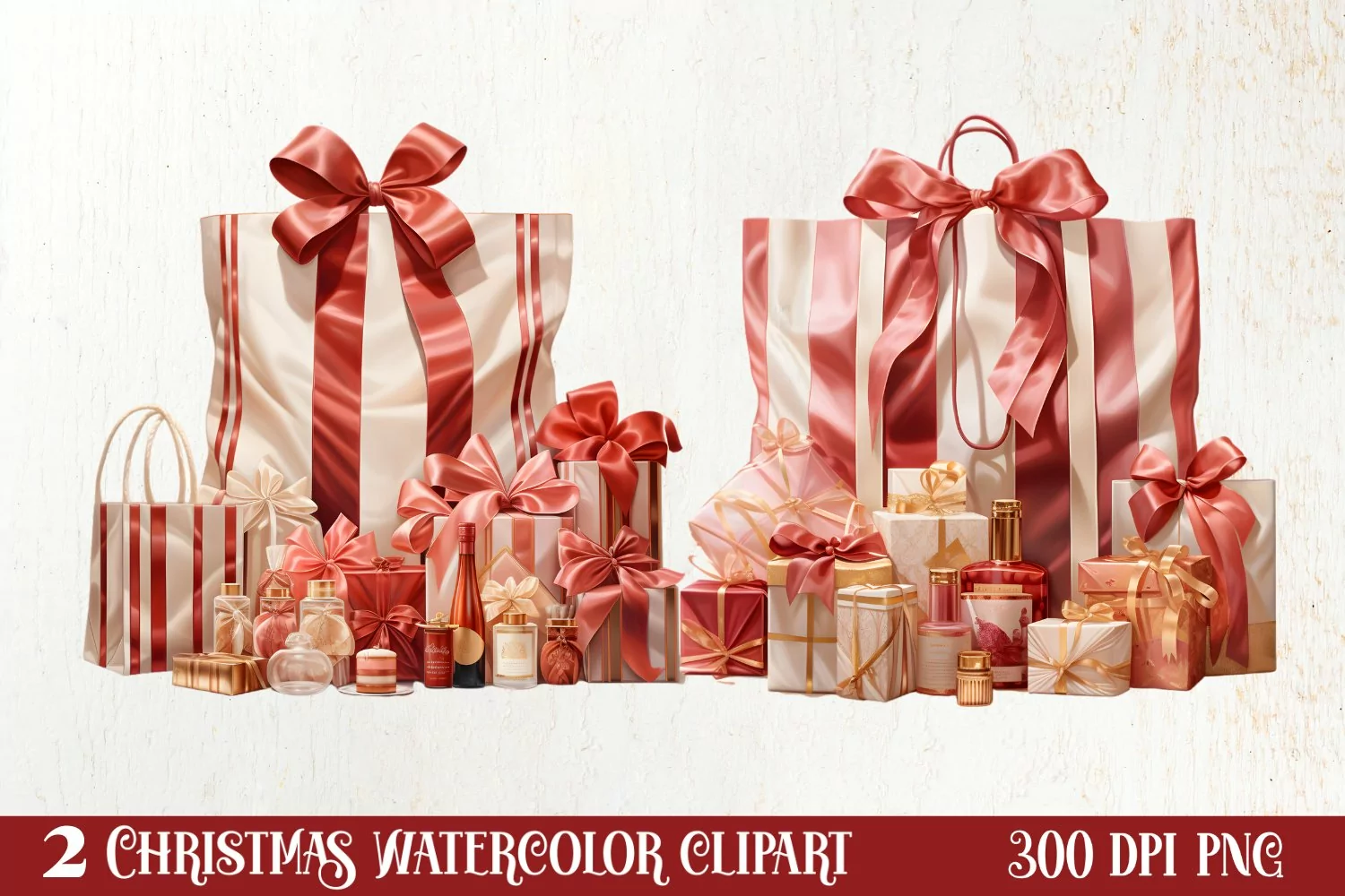 Holiday Shopping Clipart Sublimation, Christmas Shopping PNG product image 1