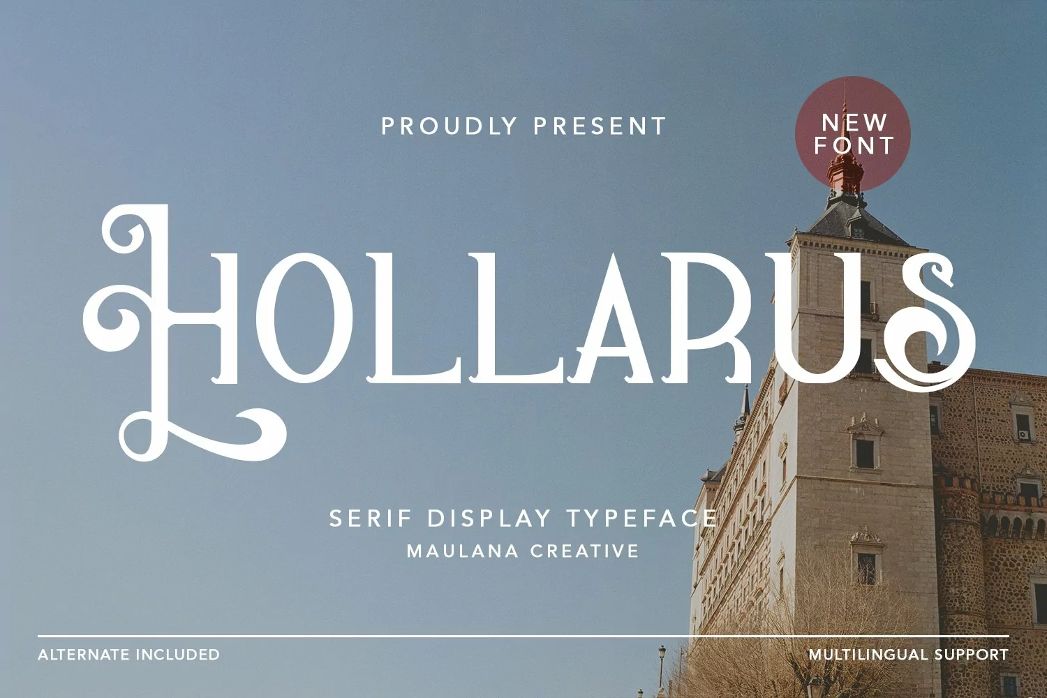 Hollarus Serif Display Typeface product image 1