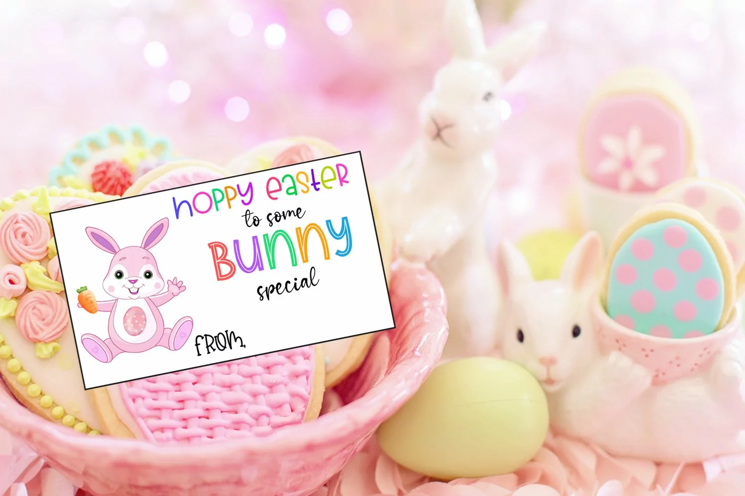 EASTER GIFT TAGS PRINTABLE I PRINTABLE EASTER FAVOR LABELS