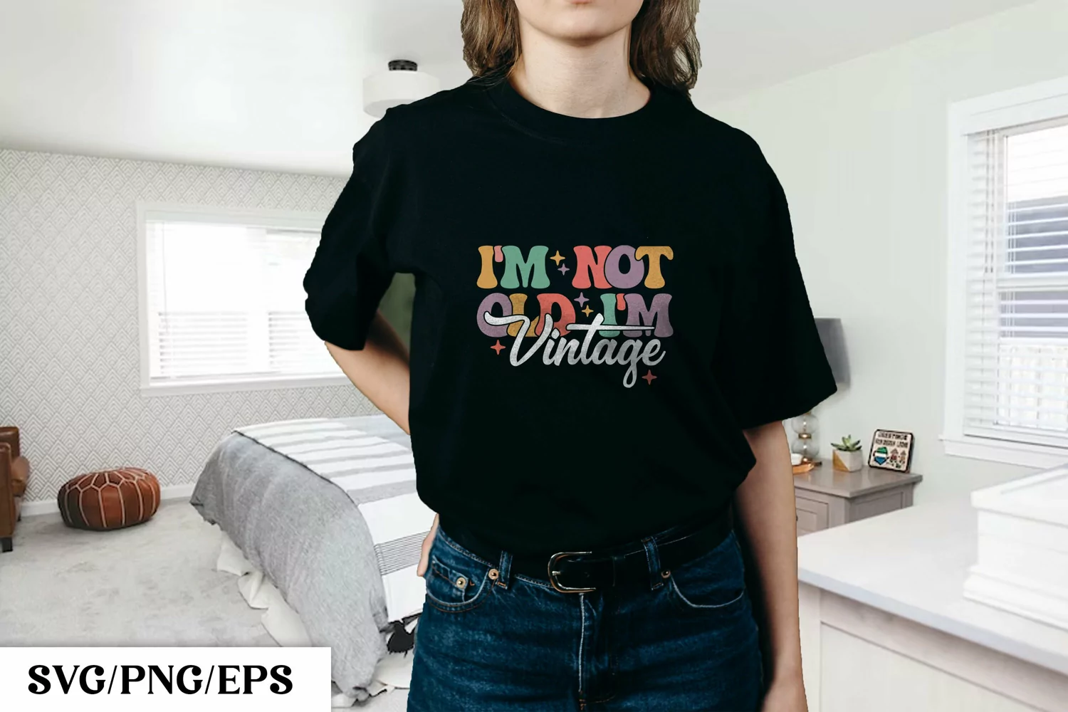 I'm Not Old I'm Vintage SVG Design product image 1
