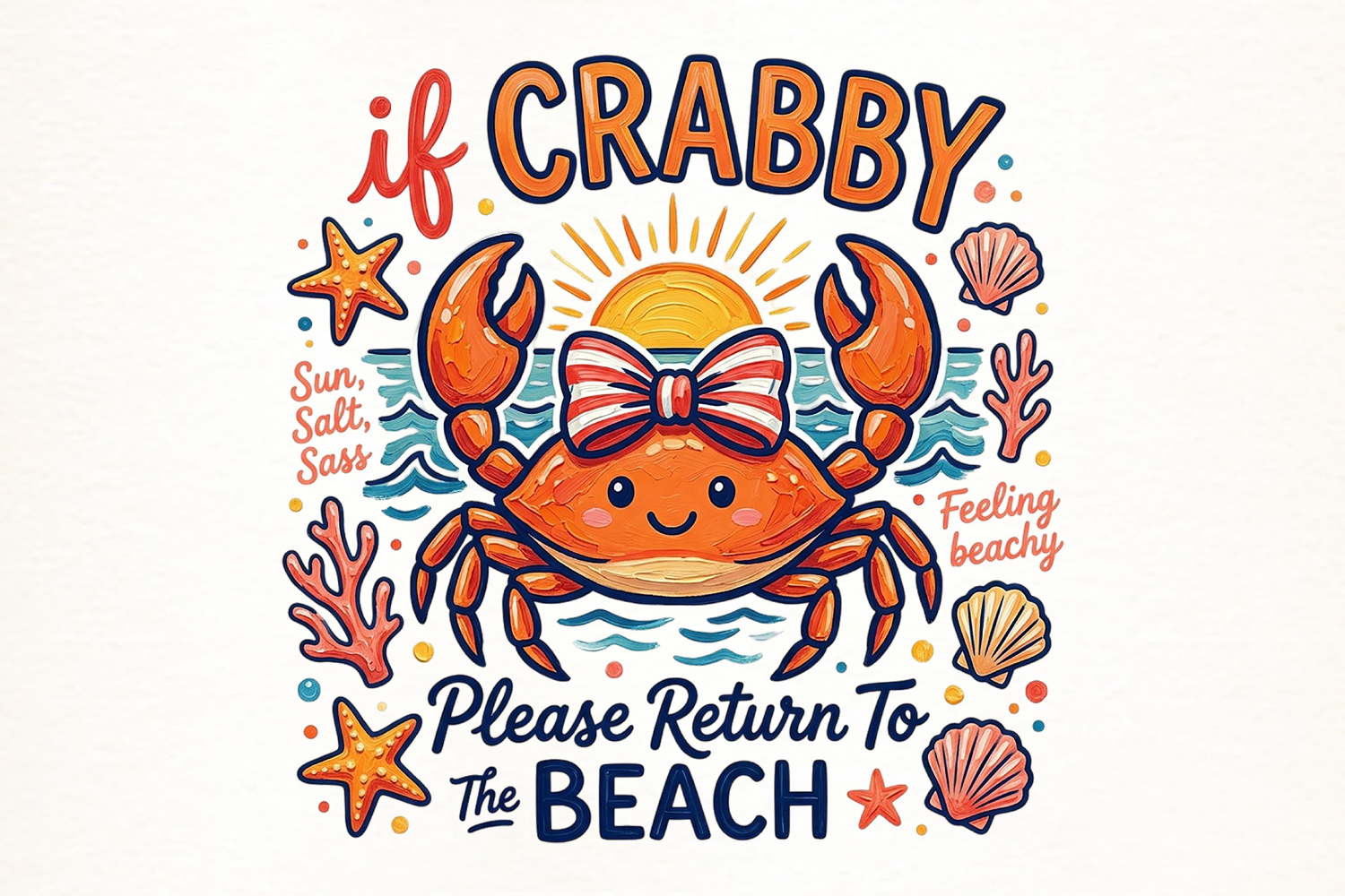 If Crabby Please Return to the Beach product image 1