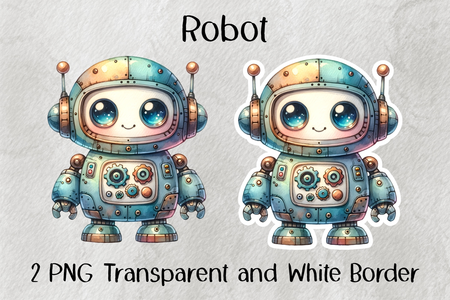 Robot PNG product image 1