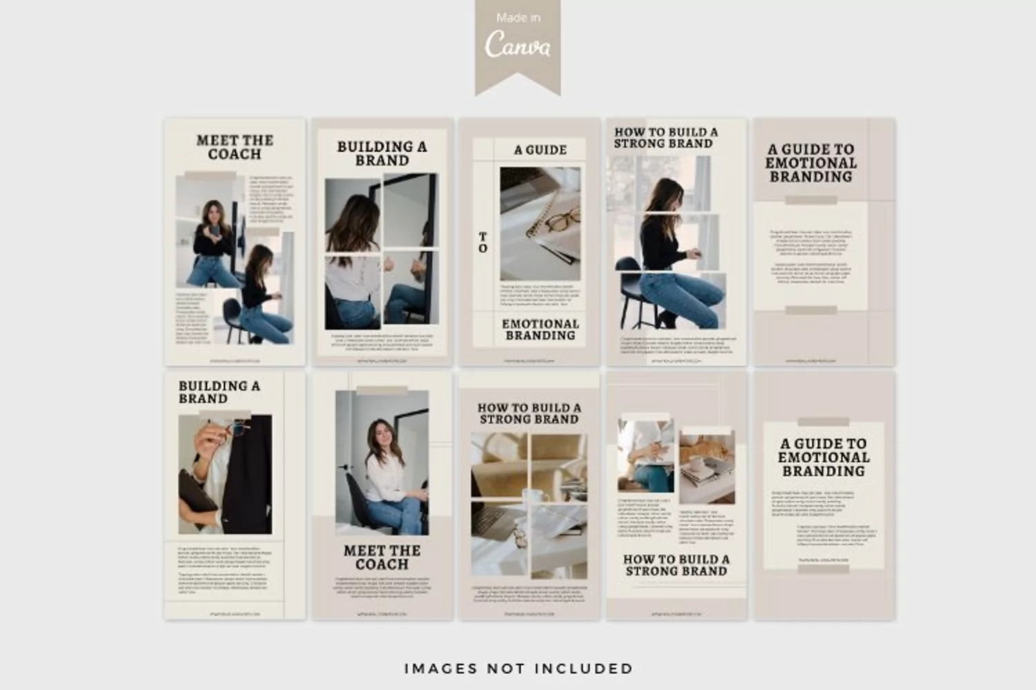10 Coach Instagram Story Template, Canva Template product image 1