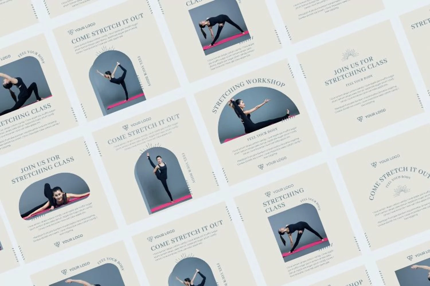 Yoga Instagram Post, Canva Templates product image 1