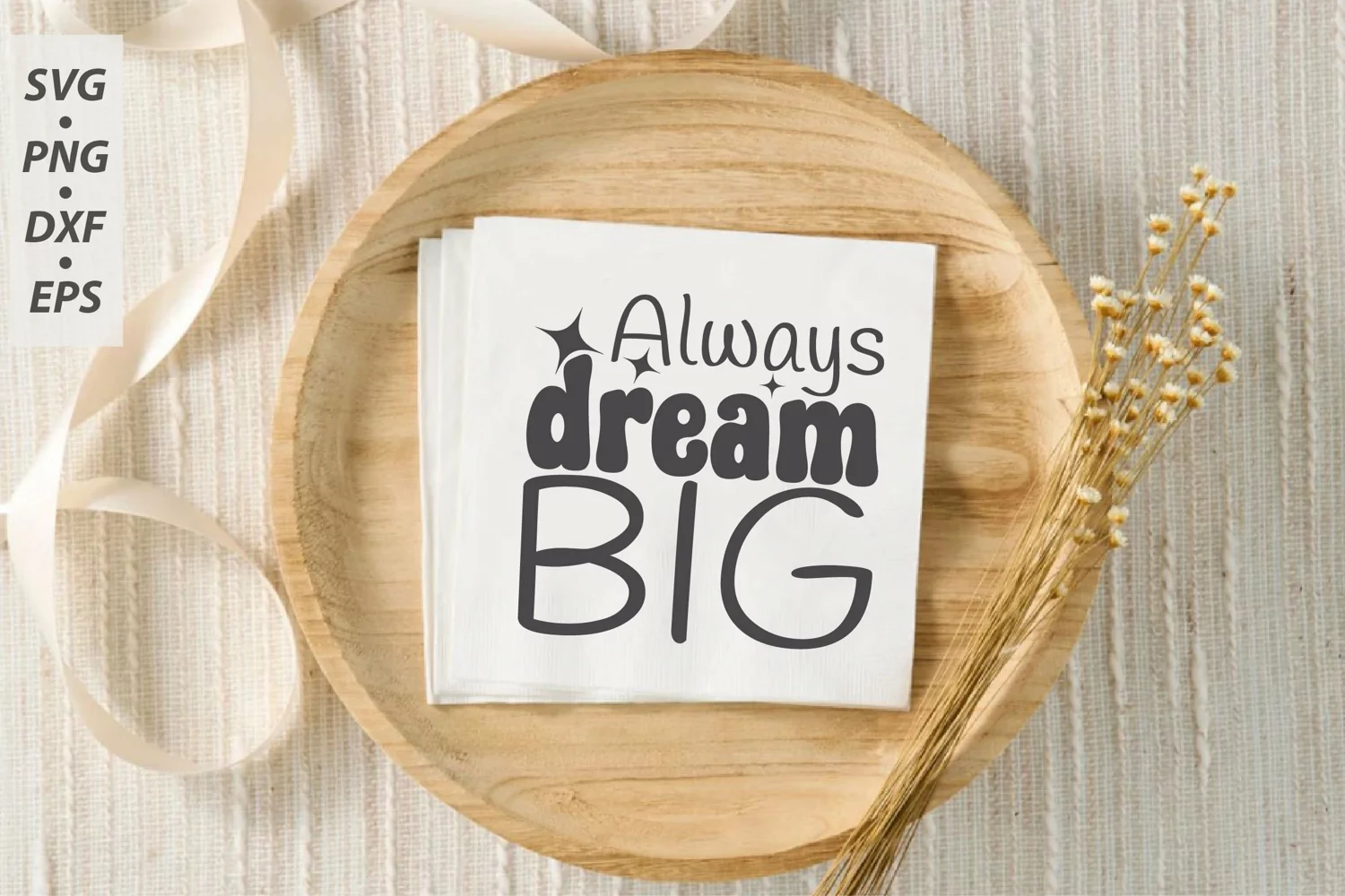 Always Dream Big, Inspirational quotes SVG product image 1