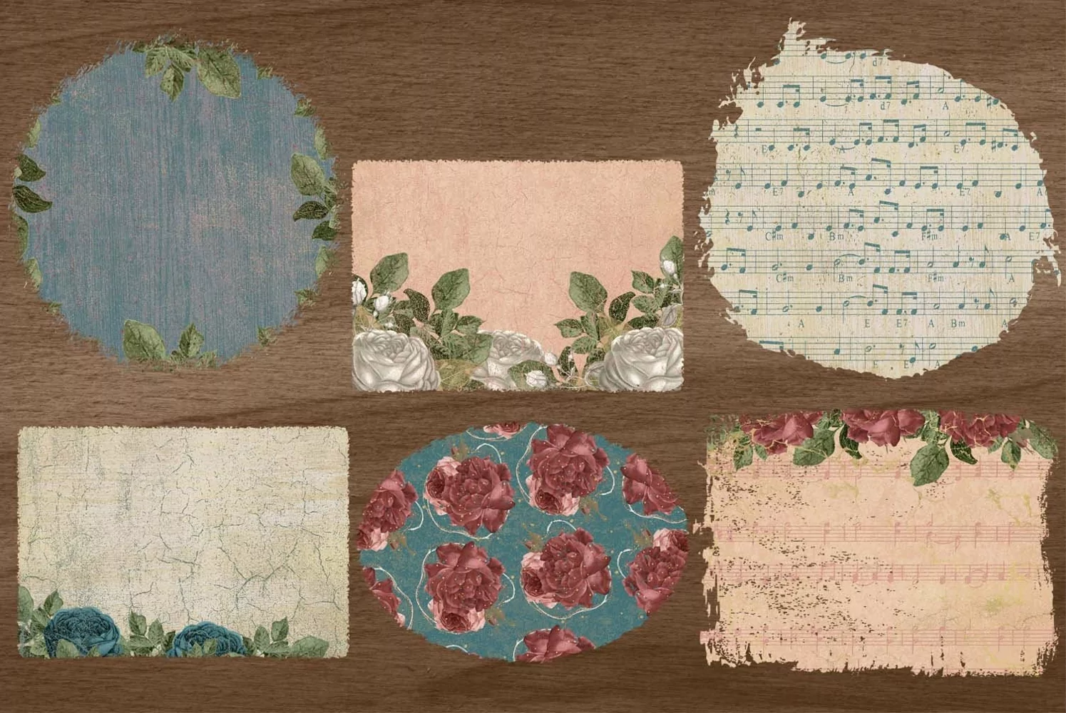 Vintage Masks for Scrapbooking and Other Crafts product image 1