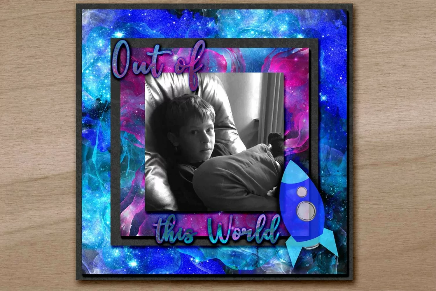 Galaxy Digital Scrapbooking Papers product image 1