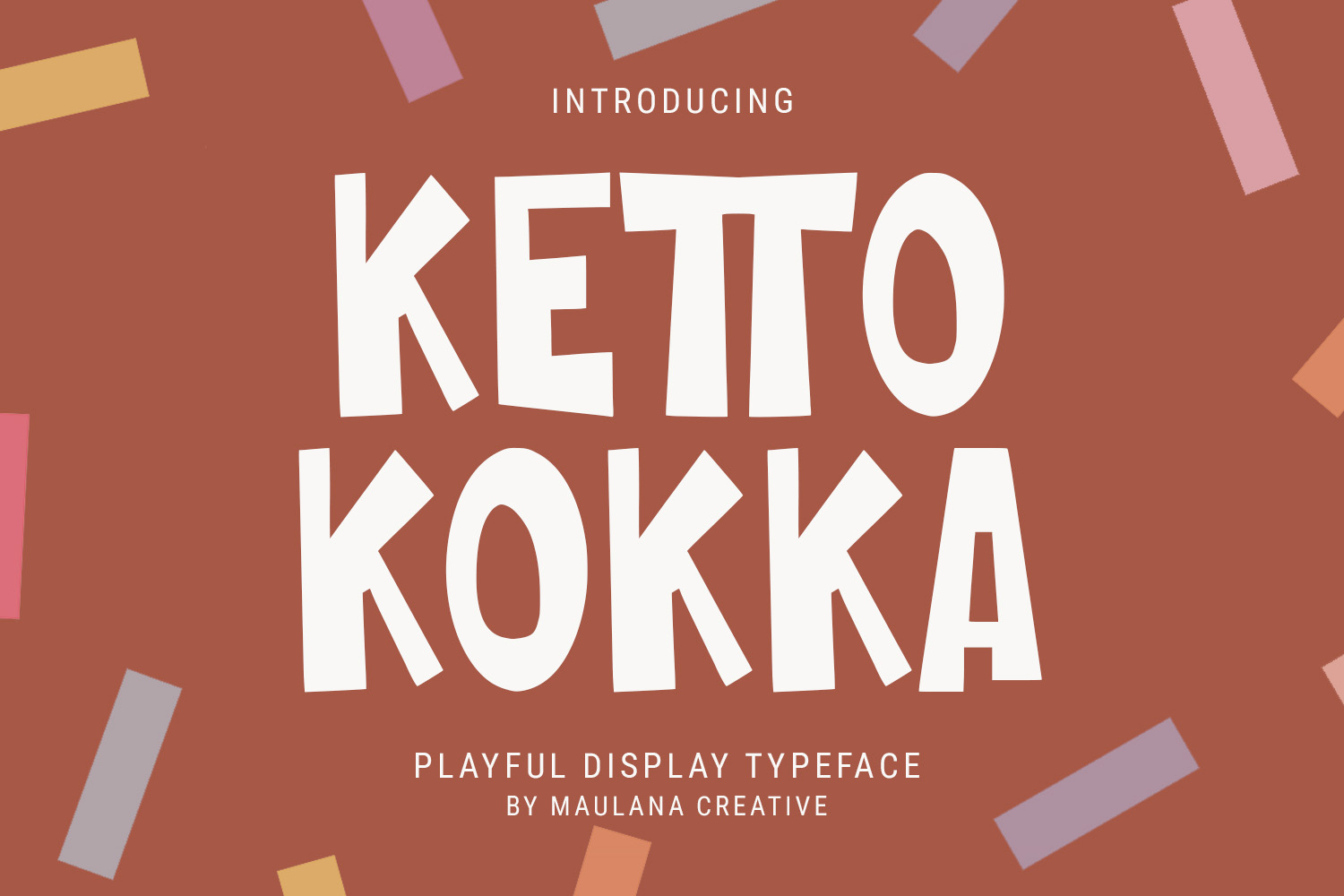 Ketto Kokka Playful Display Typeface product image 1