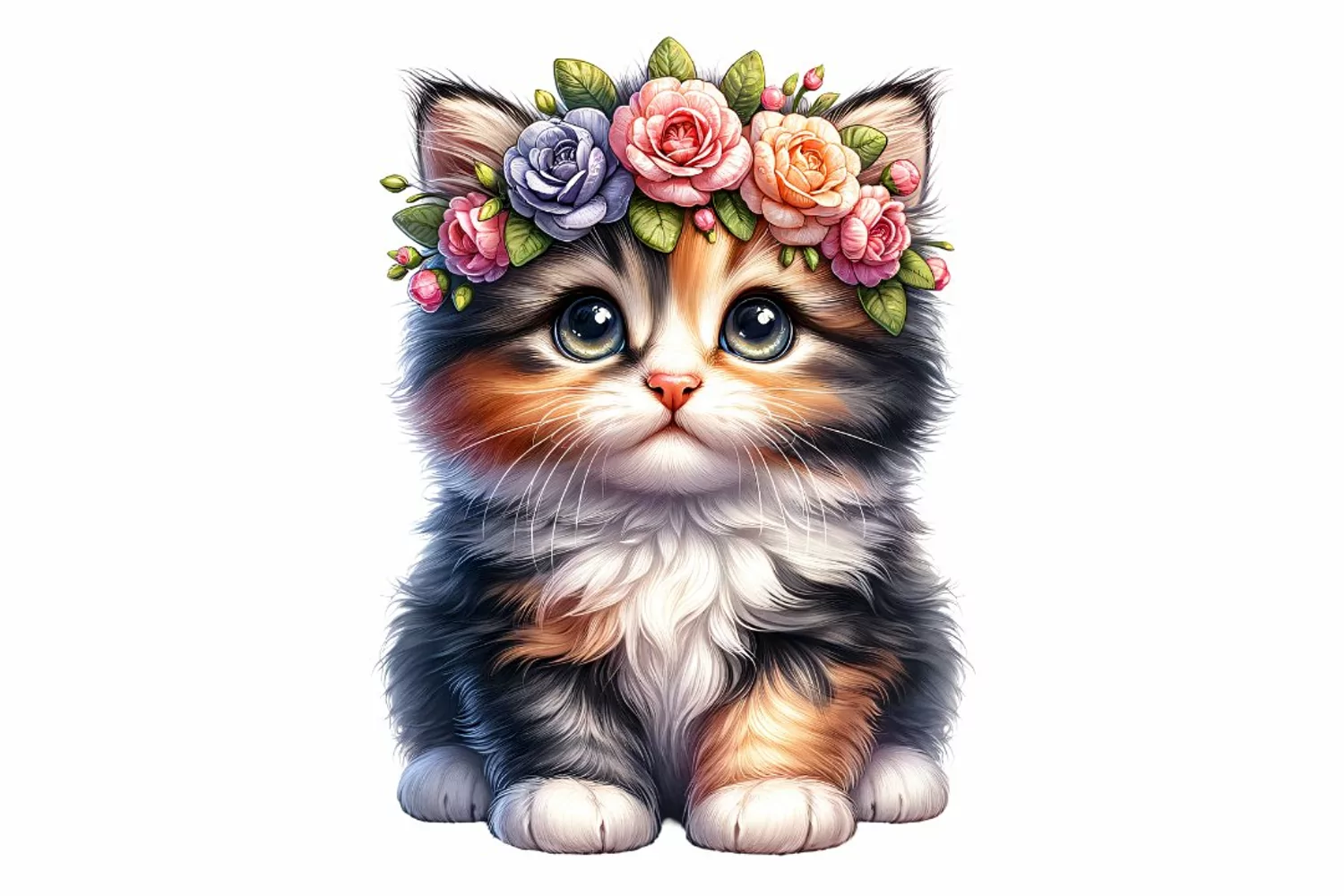kitten clipart sublimation Cute kitten clipart Animals clipart Cat clipart big eye kitten watercolor clipart cute animals clipart clip art png design 