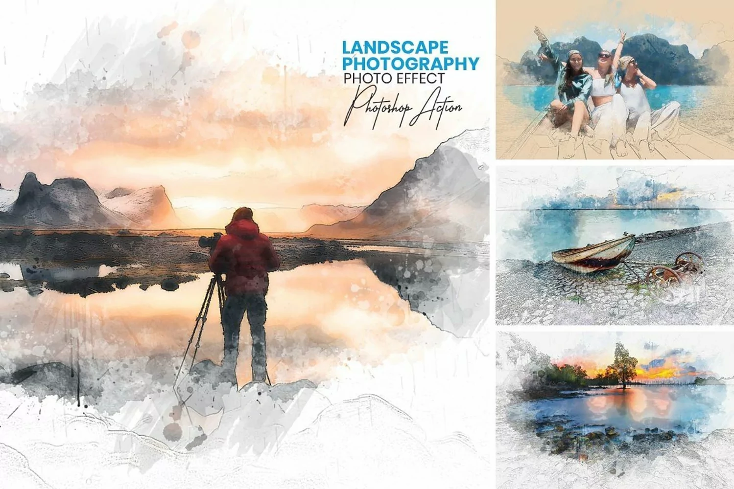 Landscape Photography Watercolor product image 1