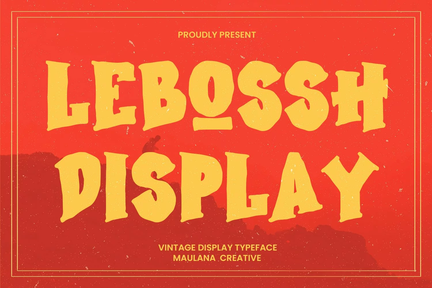 Lebossh Vintage Display Typeface product image 1