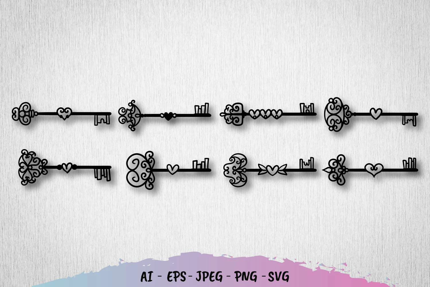 Love and Vintage Key Set product image 1