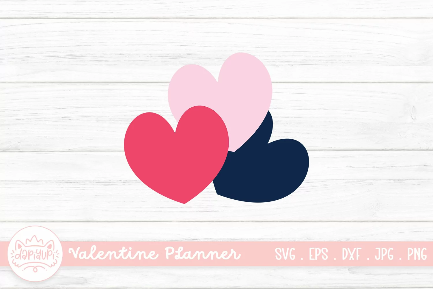 Valentine Planner Sticker | Valentine's Day Card Sticker product image 1