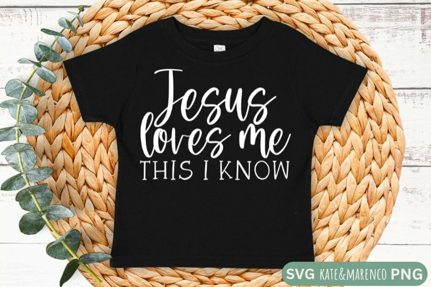 Jesus Loves Me SVG | Girl Easter SVG | Boy Easter SVG product image 1