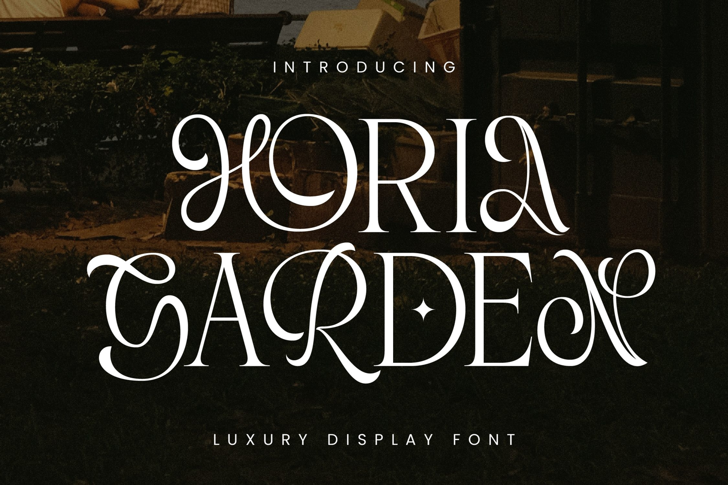 Horia Garden - Luxury Food Font product image 1