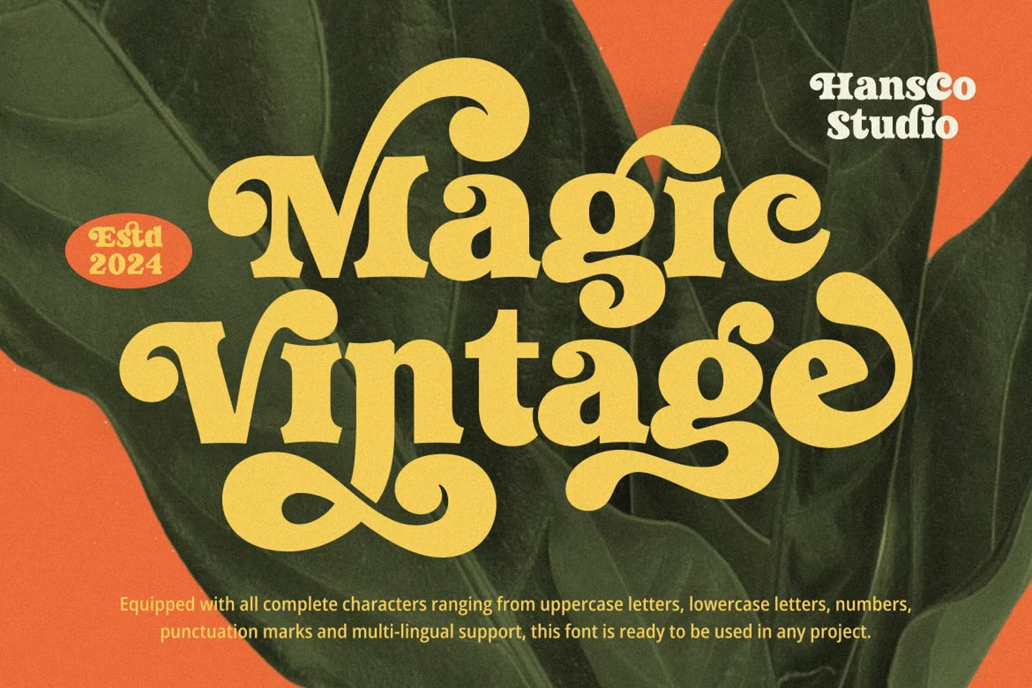 Magic Retro Vintage Font product image 1